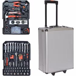 JOCCA - Mallette à outils à roulettes 399 pièces