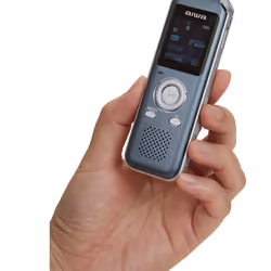 Aiwa DVR-M700 dictaphone Mémoire interne + carte mémoire Bleu - Vue supplémentaire 5