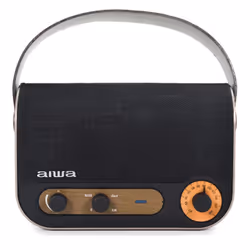 Aiwa RBTU-600 haut-parleur portable et de fête Enceinte portable mono Beige, Noir 5 W