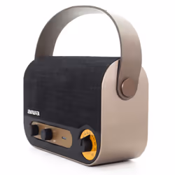 Aiwa RBTU-600 haut-parleur portable et de fête Enceinte portable mono Beige, Noir 5 W - Vue supplémentaire 4