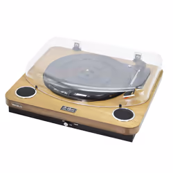 Aiwa GBTUR-120WD Noir, Bois - Vue supplémentaire 4