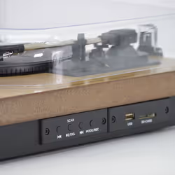 Aiwa GBTUR-120WD Noir, Bois - Vue supplémentaire 5