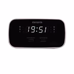 Aiwa CRU-19BK réveille-matin Réveil numérique Noir