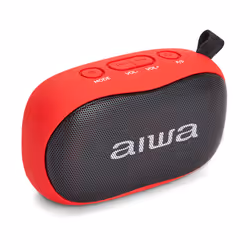 Aiwa BS-110RD enceinte portable Enceinte portable stéréo Rouge 5 W