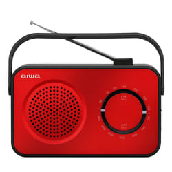 Aiwa R-190RD Radio portable Analogique Noir, Rouge