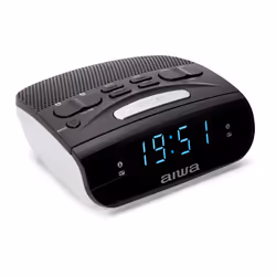 Aiwa CR-15 réveille-matin Réveil numérique Noir, Blanc