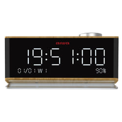 Aiwa CR-90BT réveille-matin Réveil numérique Bois