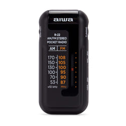 Aiwa R-22BK Radio portable Personnel Analogique Noir