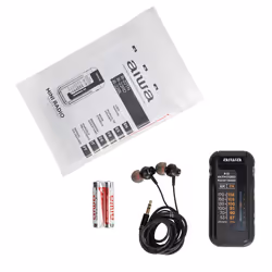 Aiwa R-22BK Radio portable Personnel Analogique Noir - Vue supplémentaire 6