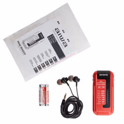 Aiwa R-22RD Radio portable Personnel Analogique Rouge - Vue supplémentaire 6
