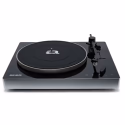 Aiwa APX-680BT, Tourne-disque entraîné par courroie, Automatique, Noir, Métal, 33 1/3,45 tr/min, mm