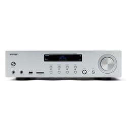Aiwa AMU-120BTSL amplificateur audio 2.0 canaux Maison Gris