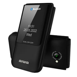 Aiwa FP-24BK téléphone portable Noir Téléphone numérique