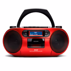 Aiwa BBTC-660DAB/RD, Numérique, DAB+, FM, Lecteur, CD, CD-R, CD-RW, Haut, 4 W
