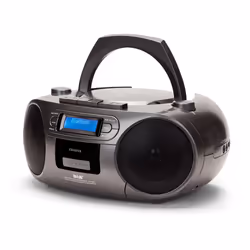 Aiwa BBTC-660DAB/MG Analogique et numérique 4 W DAB+, FM Gris Lecture de MP3