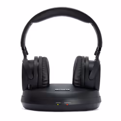 Aiwa WHF-930D, Sans fil, TV, 40 - 18000 Hz, 256 g, Écouteurs, Noir