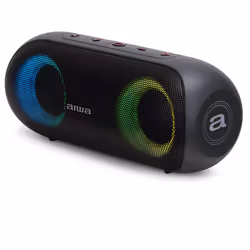 Aiwa BST-650 haut-parleur portable et de fête Enceinte portable stéréo Noir 20 W