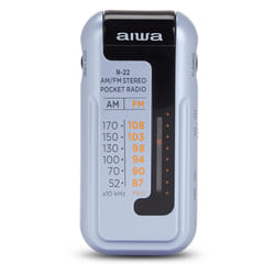 Aiwa R-22SL Radio portable Analogique Argent
