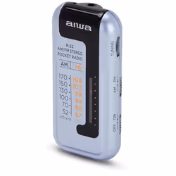 Aiwa R-22SL Radio portable Analogique Argent