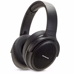 Aiwa HST-250BT/BK, Avec fil &amp;sans fil, 20 - 20000 Hz, Appels/Musique, 213 g, Casque, Noir