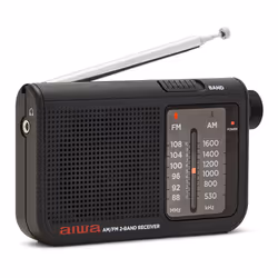 Aiwa RS-55BK Radio portable Personnel Analogique Noir - Vue supplémentaire 4