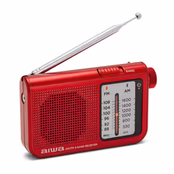 Aiwa RS-55RD Radio portable Personnel Analogique Rouge - Vue supplémentaire 4