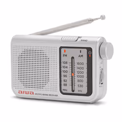 Aiwa RS-55SL Radio portable Personnel Analogique Argent - Vue supplémentaire 10
