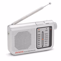 Aiwa RS-55SL Radio portable Personnel Analogique Argent - Vue supplémentaire 4