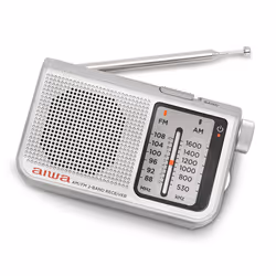 Aiwa RS-55SL Radio portable Personnel Analogique Argent - Vue supplémentaire 6