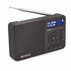 Aiwa RD-40DAB/BK Radio portable Numérique Noir