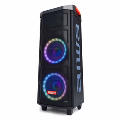 Aiwa Ktbus-608, 2-voies, 2.0 canaux, Avec fil &amp;sans fil, 80 W, 55 - 18000 Hz, Noir