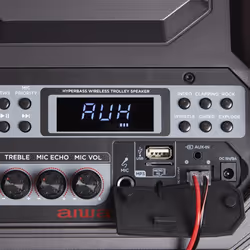 Aiwa Ktbus-608 haut-parleur 2-voies Noir Avec fil &sans fil 80 W - Vue supplémentaire 13