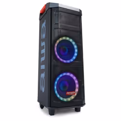 Aiwa Ktbus-608 haut-parleur 2-voies Noir Avec fil &sans fil 80 W
