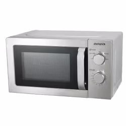 Aiwa MW-200SL, Comptoir, Micro-onde simple, 20 L, 700 W, Rotatif, Argent, Acier inoxydable