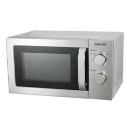 Aiwa MW-200SL micro-onde Comptoir Micro-onde simple 20 L 700 W Argent, Acier inoxydable