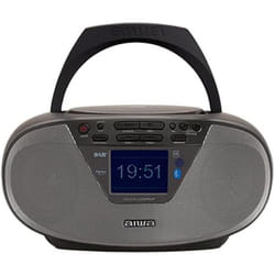 Boombox - AIWA - BBTU-500DAB/BK - Radio CD Portable - Bluetooth 5.0 - DAB+ - Écran 2.4