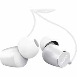 Aiwa ESTM-30WT écouteur/casque Avec fil Ecouteurs Appels/Musique/Sport/Au quotidien Blanc - Vue supplémentaire 4