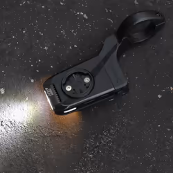 Eclairage avant vélo Moon MX:HM - 400 lumens - support GPS - noir