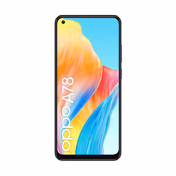 OPPO A78 , 16,3 cm (6.43"), 8 Go, 128 Go, 50 MP, Android 13, Noir