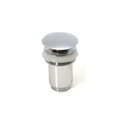 Bonde lavabo en laiton Clic Clac grand bouchon