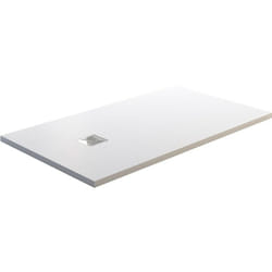 GME - Receveur de douche extra plat ardesia Blanc Mesure: 150x80