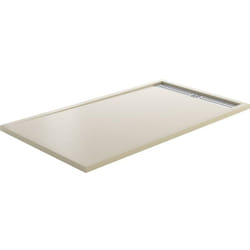 Receveur de douche extra plat style plus Beige Mesure: 140x80
