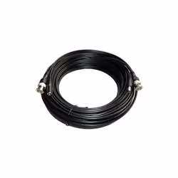 Câble d'extension coaxial pour signaux vidéo et d'alimentation. Câble combiné RG59 + DC. Faibles pertes. Longueur fixe de 30  ...