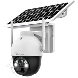 Nivian NV-CAM02S-SOLAR4G caméra de sécurité Tourelle Caméra de sécurité IP Intérieure et extérieure 2304 x 1296 pixels Mural/sur poteau