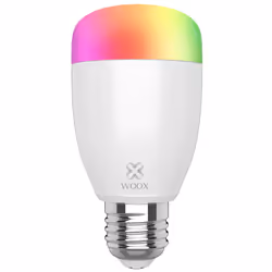WOOX R5085-DIAMOND, Ampoule intelligente, Wi-Fi, Blanc, LED, E27, Multicolore