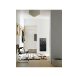 Thermor - Radiateur à inertie Touch Silicium Ardoise Noire 1300W Vertical - Valderoma AN13VET