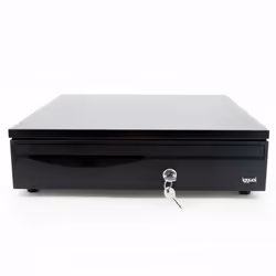 iggual Iron-3, Tiroirs-caisse manuels et automatiques, Métal, Noir, 12 V, 410 mm, 420 mm