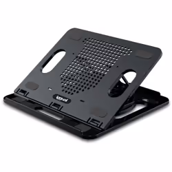 iggual RPSV17, Supports de Notebook, Noir, Plastique, 43,2 cm (17"), 8 pièce(s), 500 g