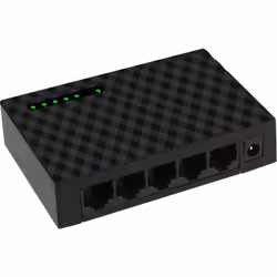 iggual GES5000 Non-géré Gigabit Ethernet (10/100/1000) Noir