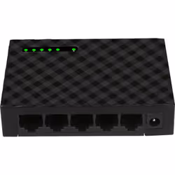 iggual GES5000 Non-géré Gigabit Ethernet (10/100/1000) Noir